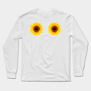 colorful Sunflower Long Sleeve T-Shirt